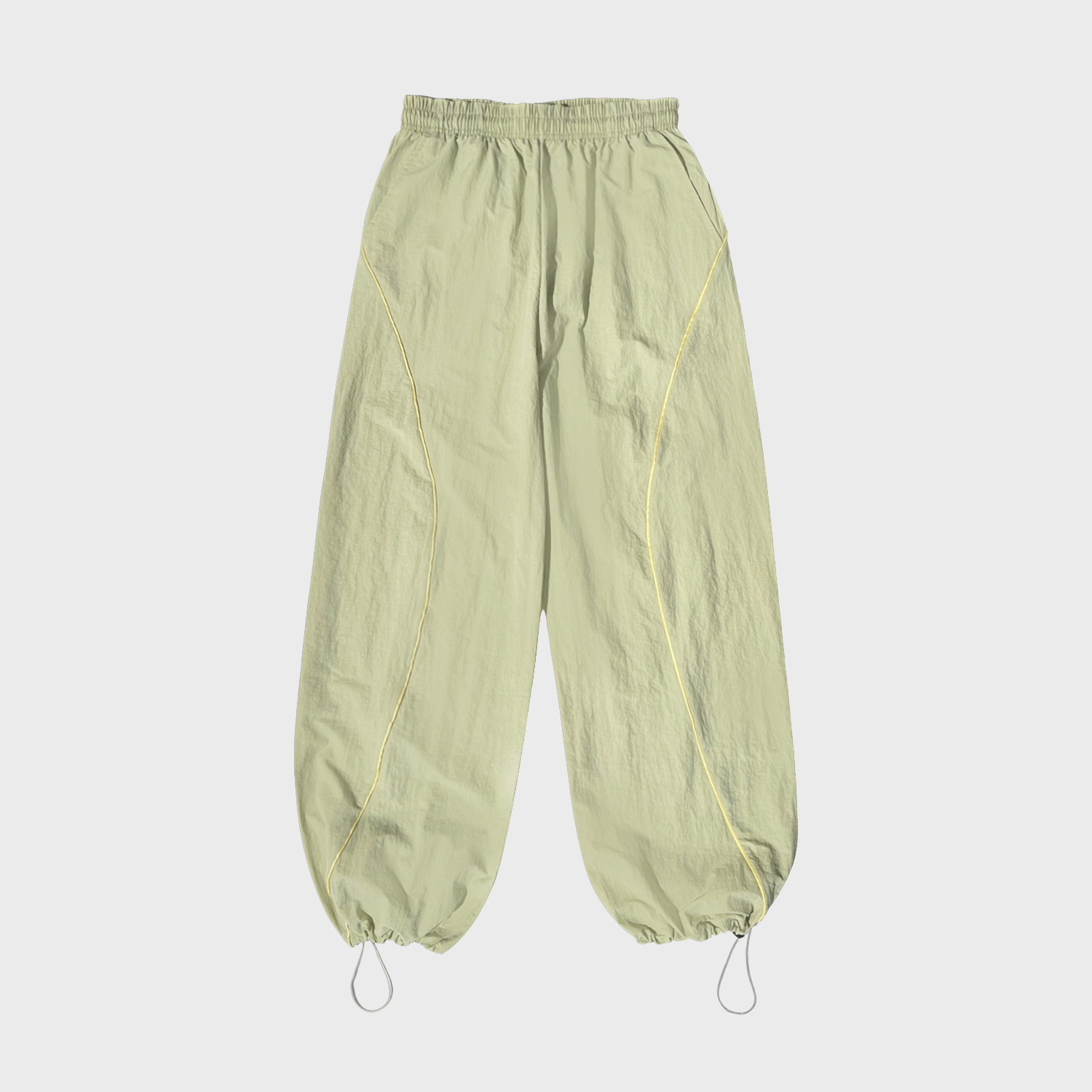 CCWC PIPPING STRING PANTS PALE GREEN